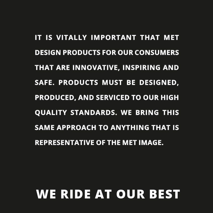 We ride our best
